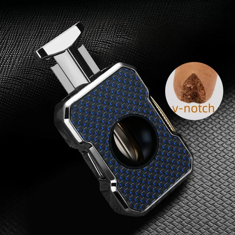 Honest V-Shaped Metal Cigar Cutter
