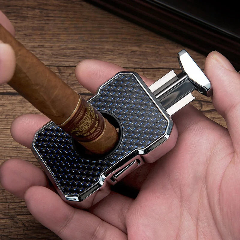 Honest V-Shaped Metal Cigar Cutter